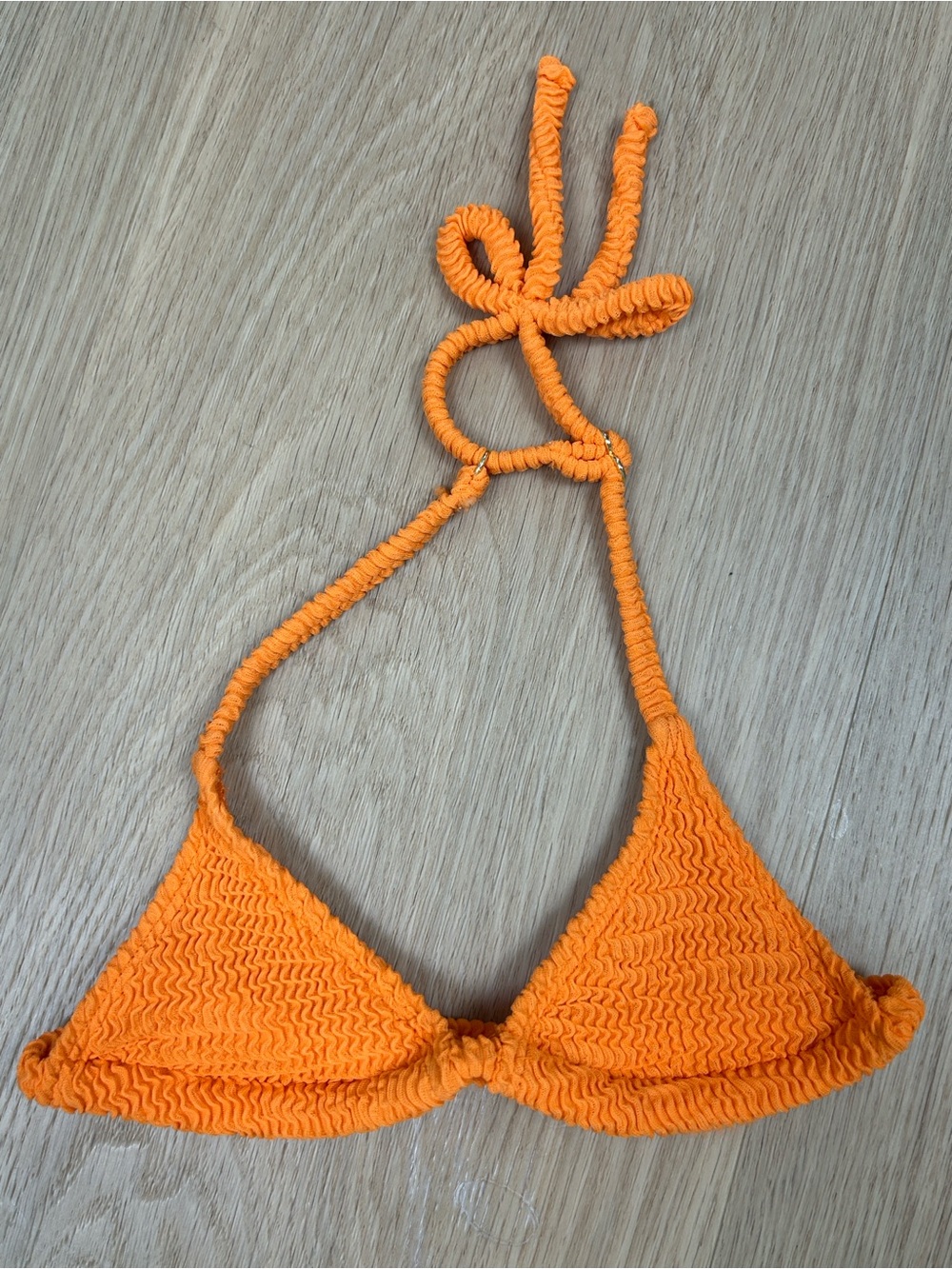 Monday Swimwear MINI Palma Crinkle Bikini Top 5T